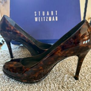 Stuart Weitzman Tortoise Shell Heels
